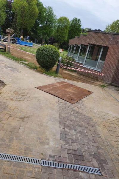 Oprit aanleggen